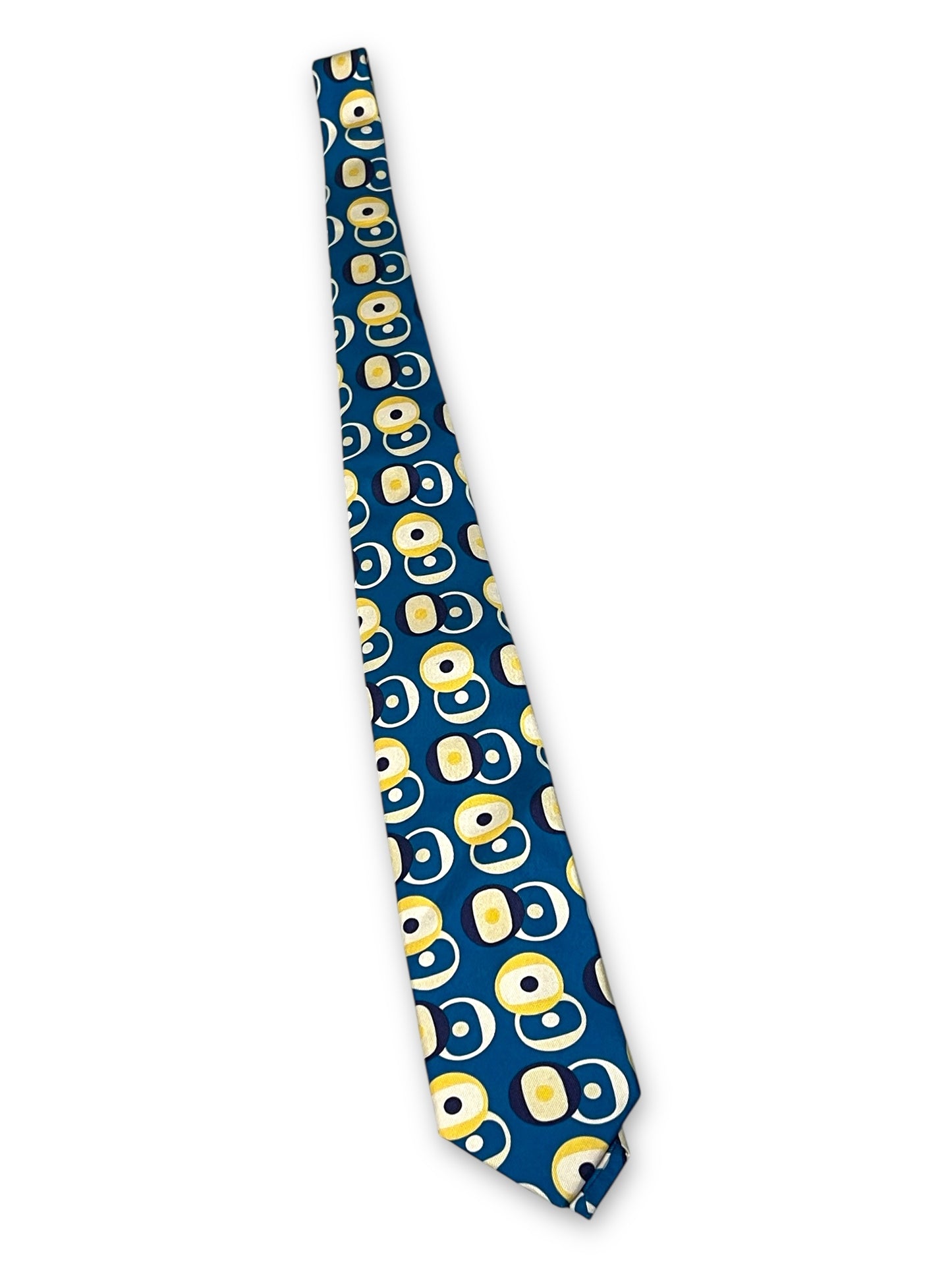 70’s/80’s Arcuri for Peter Elliot Blue Retro Necktie