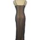90’s Mesh Layered Maxi Dress (XXS/XS/S)