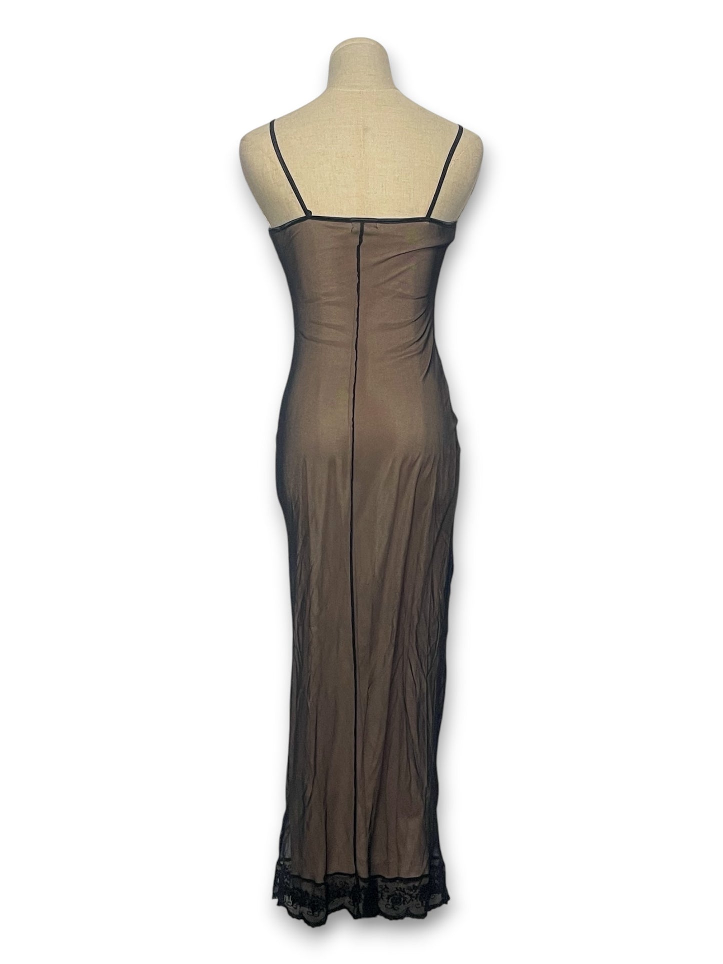 90’s Mesh Layered Maxi Dress (XXS/XS/S)
