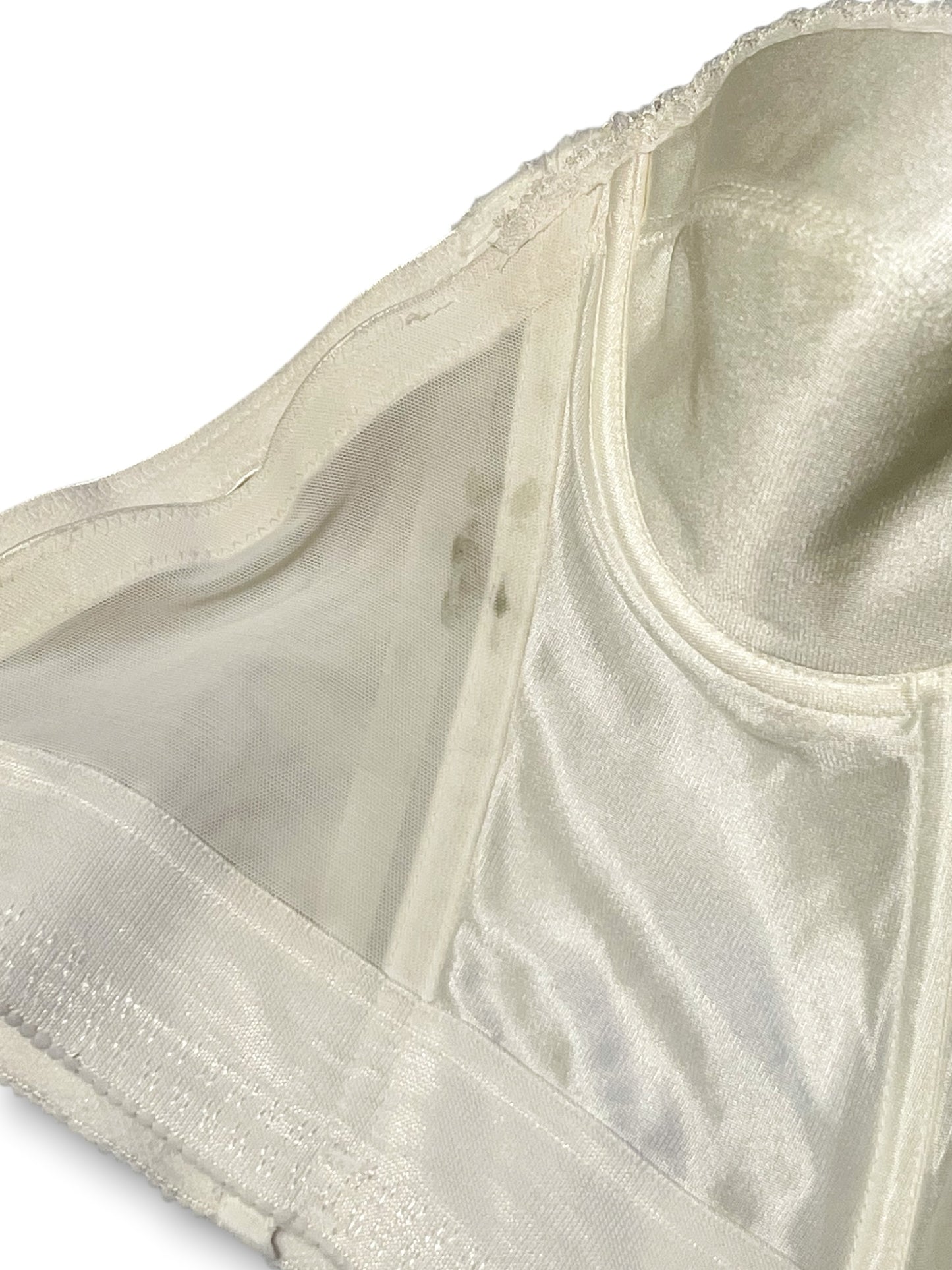80’s White Corset Bustier Top (36C)