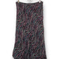 Y2K Style & Co Patterned Midi Skirt (S/M)
