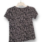 Y2K/Modern JM Collection Black and White Patterned Shirt (M)