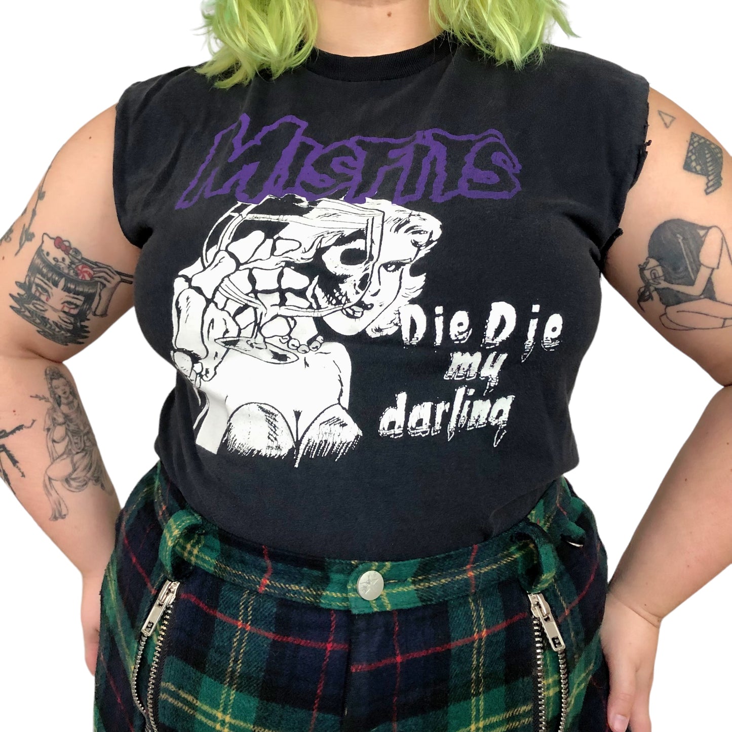 Y2K/Modern Misfits Die Die My Darling Band Tee (L)