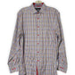 Y2K/Modern Paul Fredrick Rainbow Houndstooth Button Down Shirt (M/L)