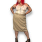 90’s Worthington Khaki Pencil Skirt (2X)