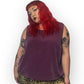 Y2K Appleseed’s Mauve Purple Tank Top (3X)