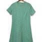 60’s Retro Pastel A-Line Dress (L/XL)