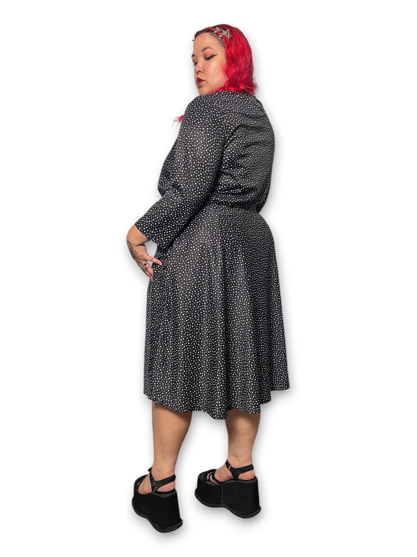 90’s/Y2K Retro Polka Dot Dress (2X)