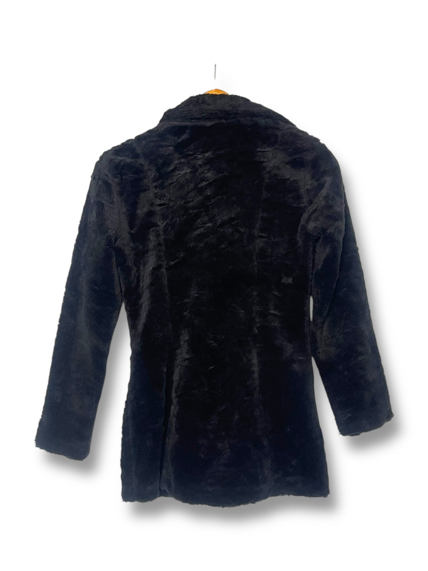Vintage Selections Black Faux Fur Jacket (S/M)