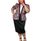 80’s Retro Peplum Dress (1X)