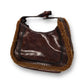 Vintage Cole Haan Brown Leather Mini Purse