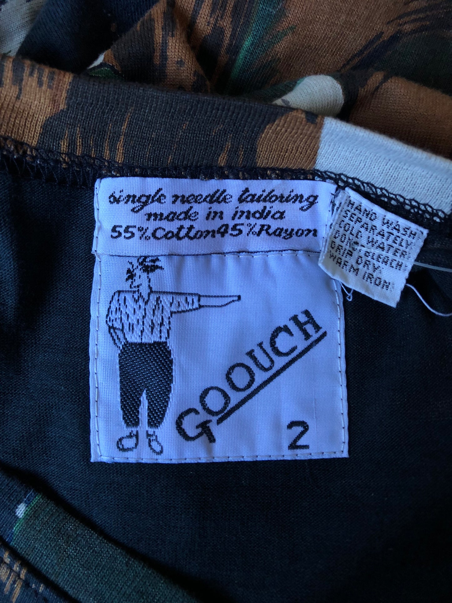 80’s/90’s Goouch Abstract Print T-Shirt (2X/3X)