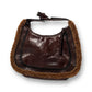Vintage Cole Haan Brown Leather Mini Purse