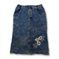 90’s Acid Wash Denim Pencil Skirt (M/L)