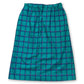 70’s/80’s Plaid Wool Pencil Skirt (M)