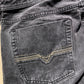 Y2K Diesel Dark Gray Zatiny Jeans (L)
