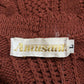 90’s Amusante Chestnut Knit Vest (L)