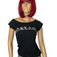 90’s Forever 21 Oakland Black T-Shirt (XXS/XS/S)