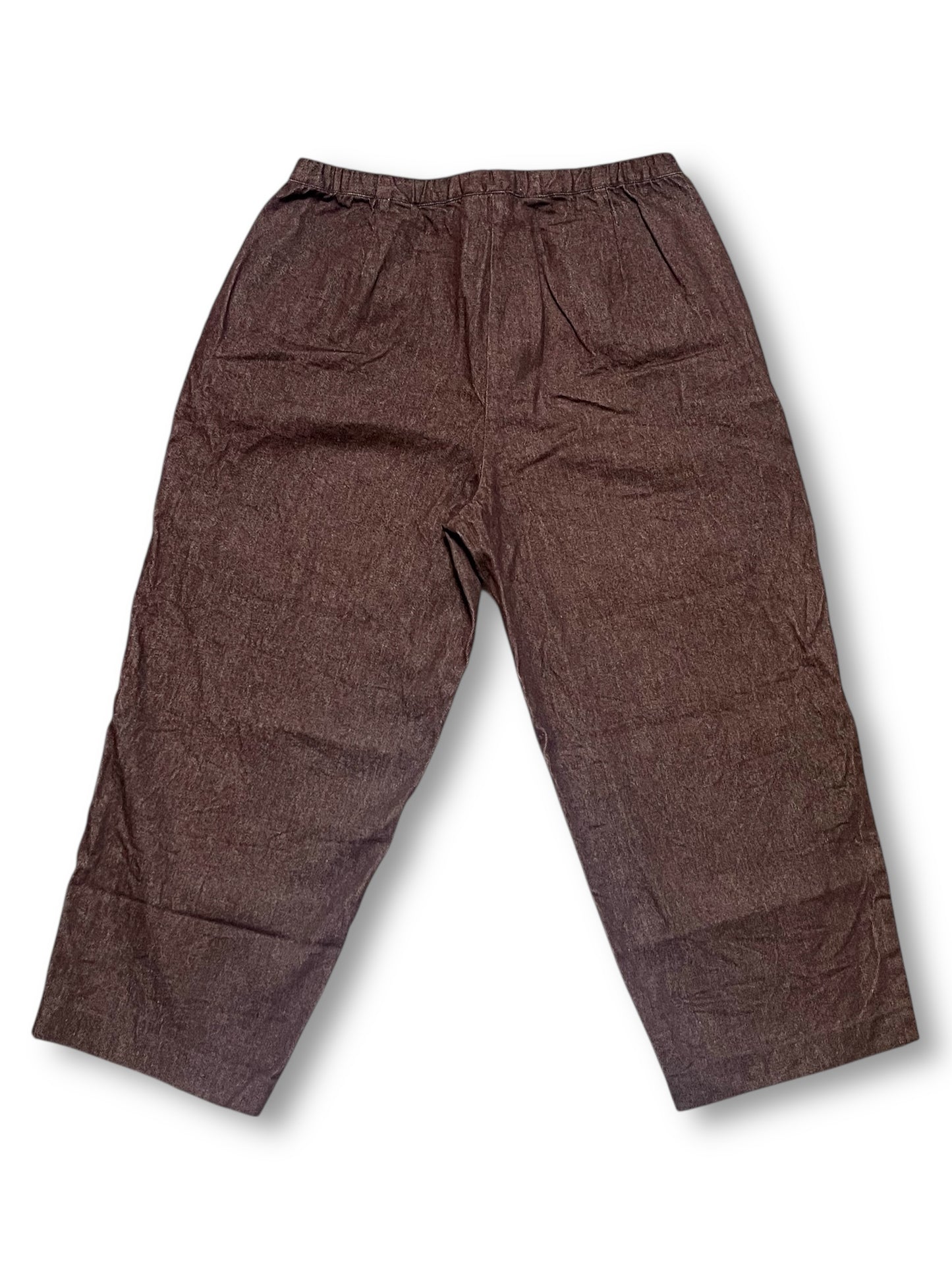 90’s/Y2K Terry Lewis Brown Denim Pants (L)