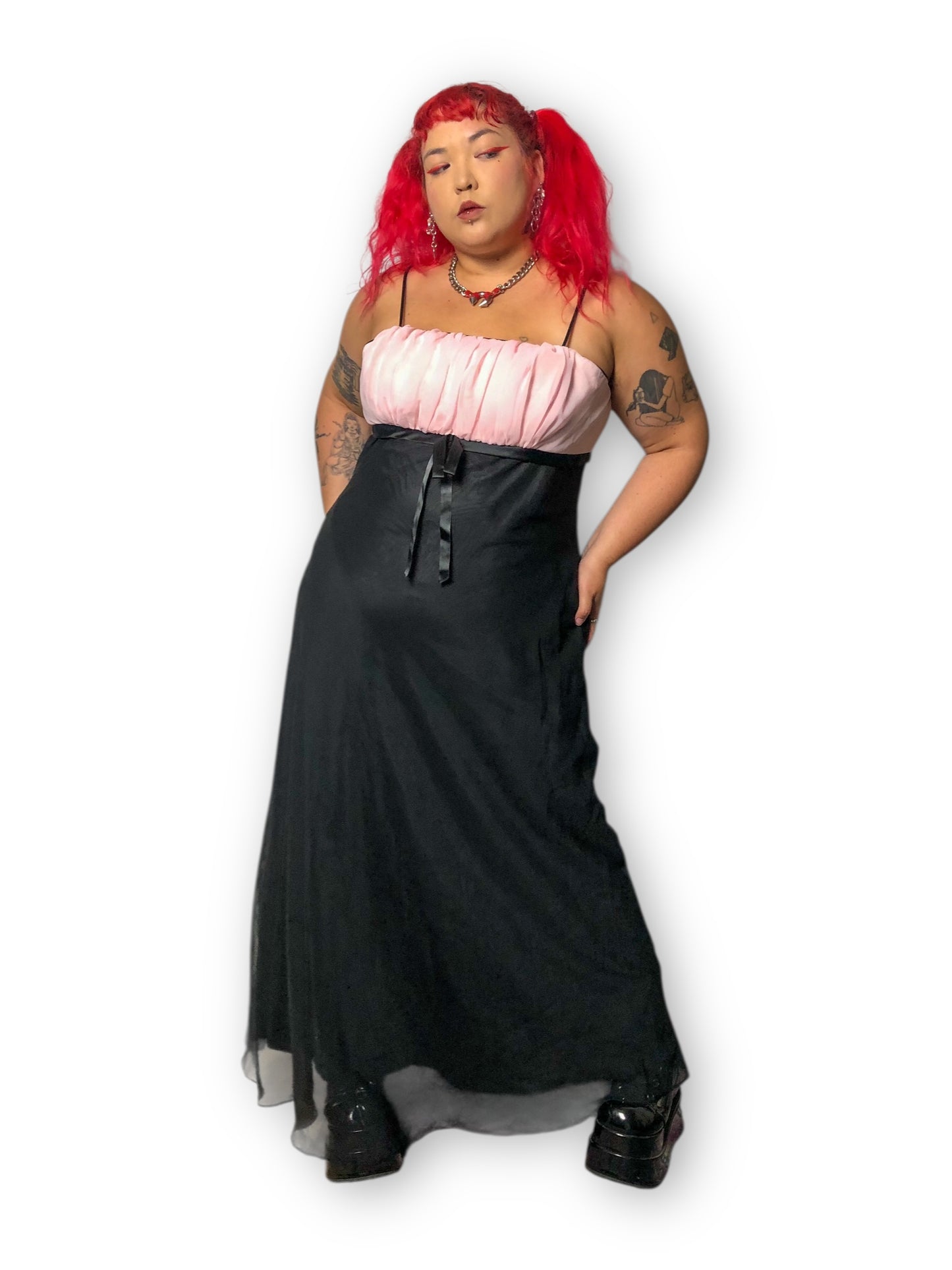 90’s Fiesta Evening Maxi Dress (3X)