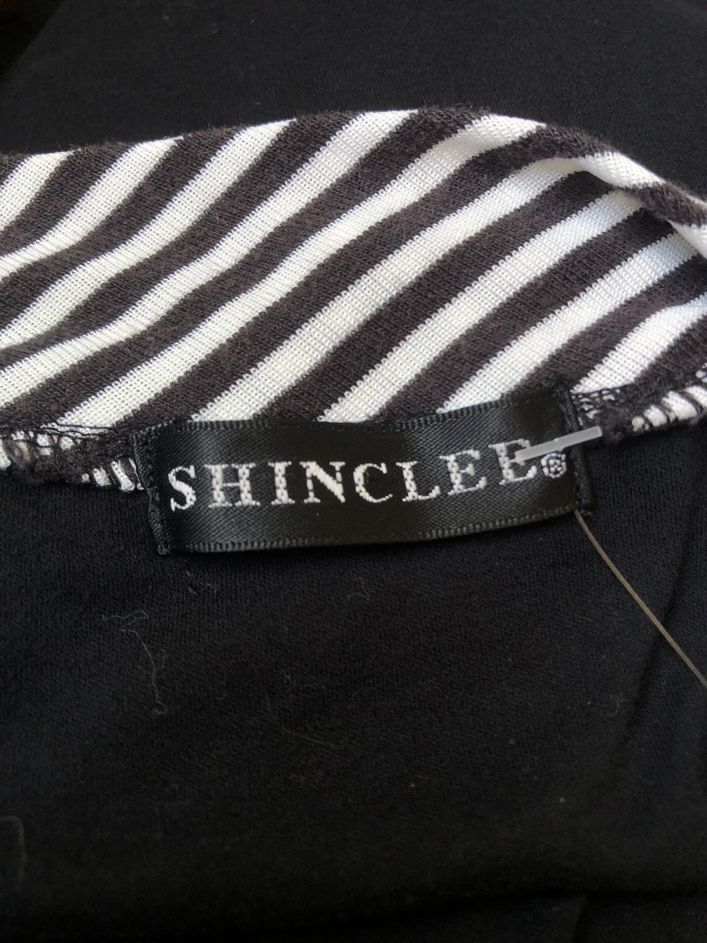 90’s/Y2K Shinclee Black Long Sleeve Shirt (M)