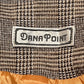 60’s/70’s Dana Point Brown Plaid Skirt Suit (L)