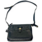 90’s Giani Bernini Black Leather Crossbody Purse