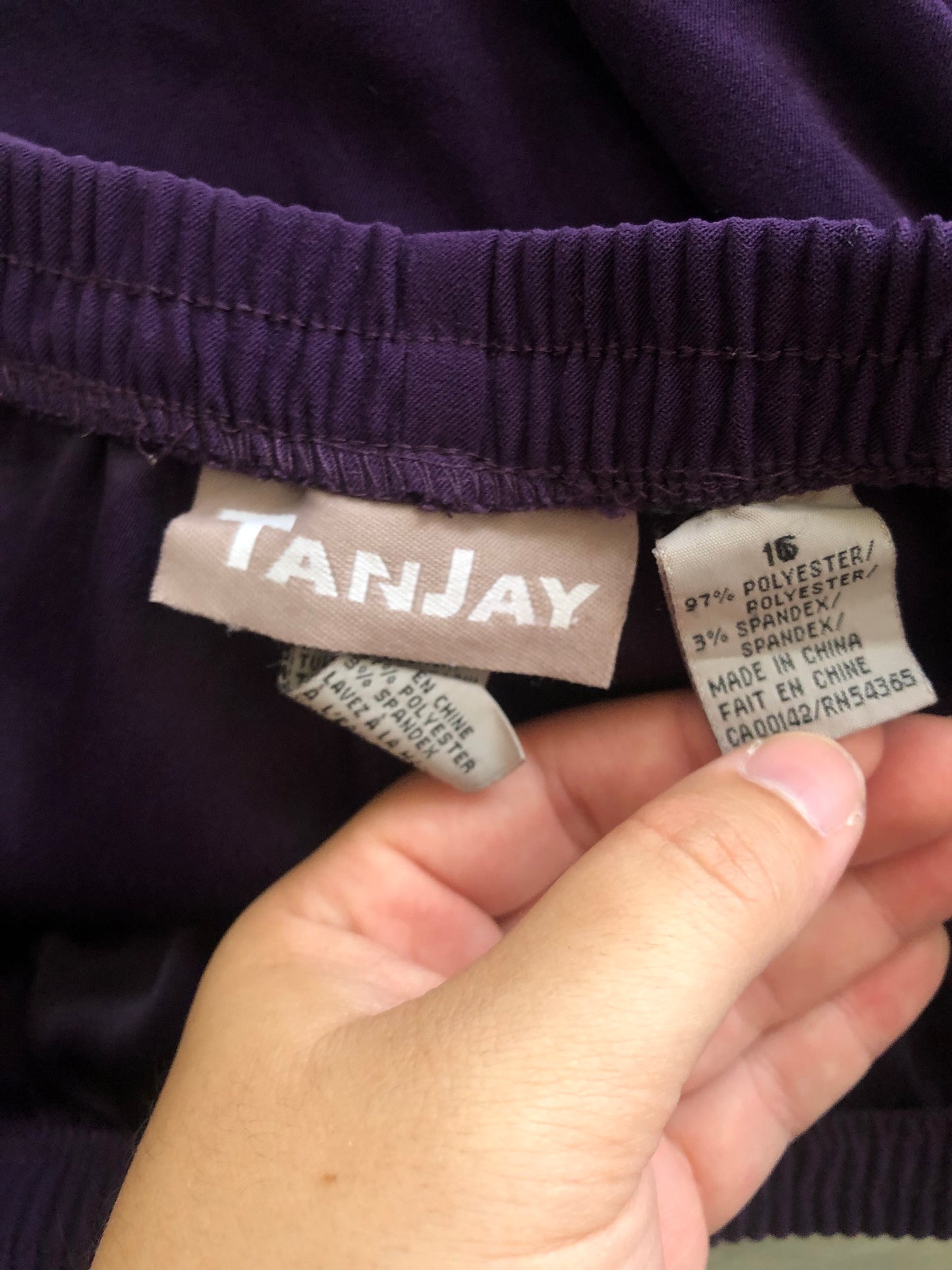 90’s/Y2K TanJay Purple Pants (XL/2X)