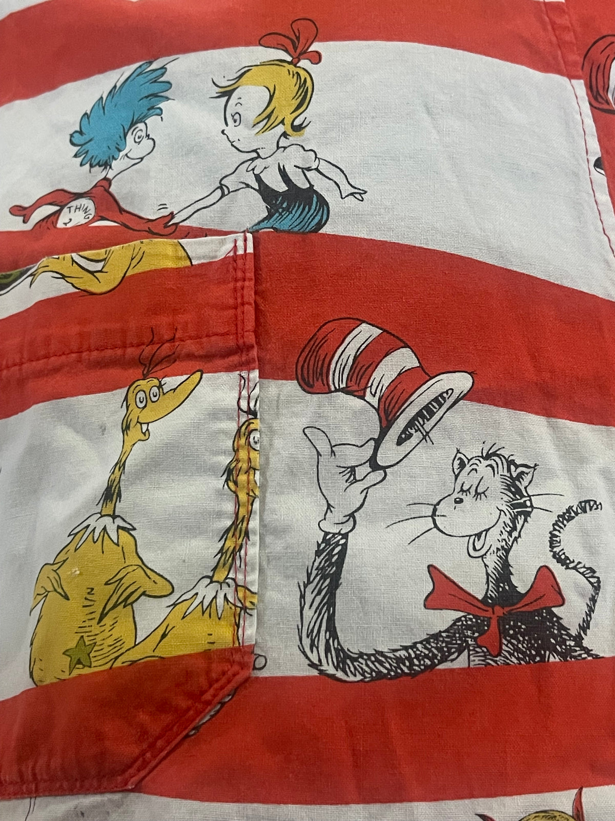 Vintage Dr. Seuss Button Down Shirt (3X)