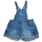 Levi’s Medium Wash Denim Short Overalls (XL/1X)