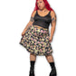 Y2K Floral A-Line Skirt (1X)