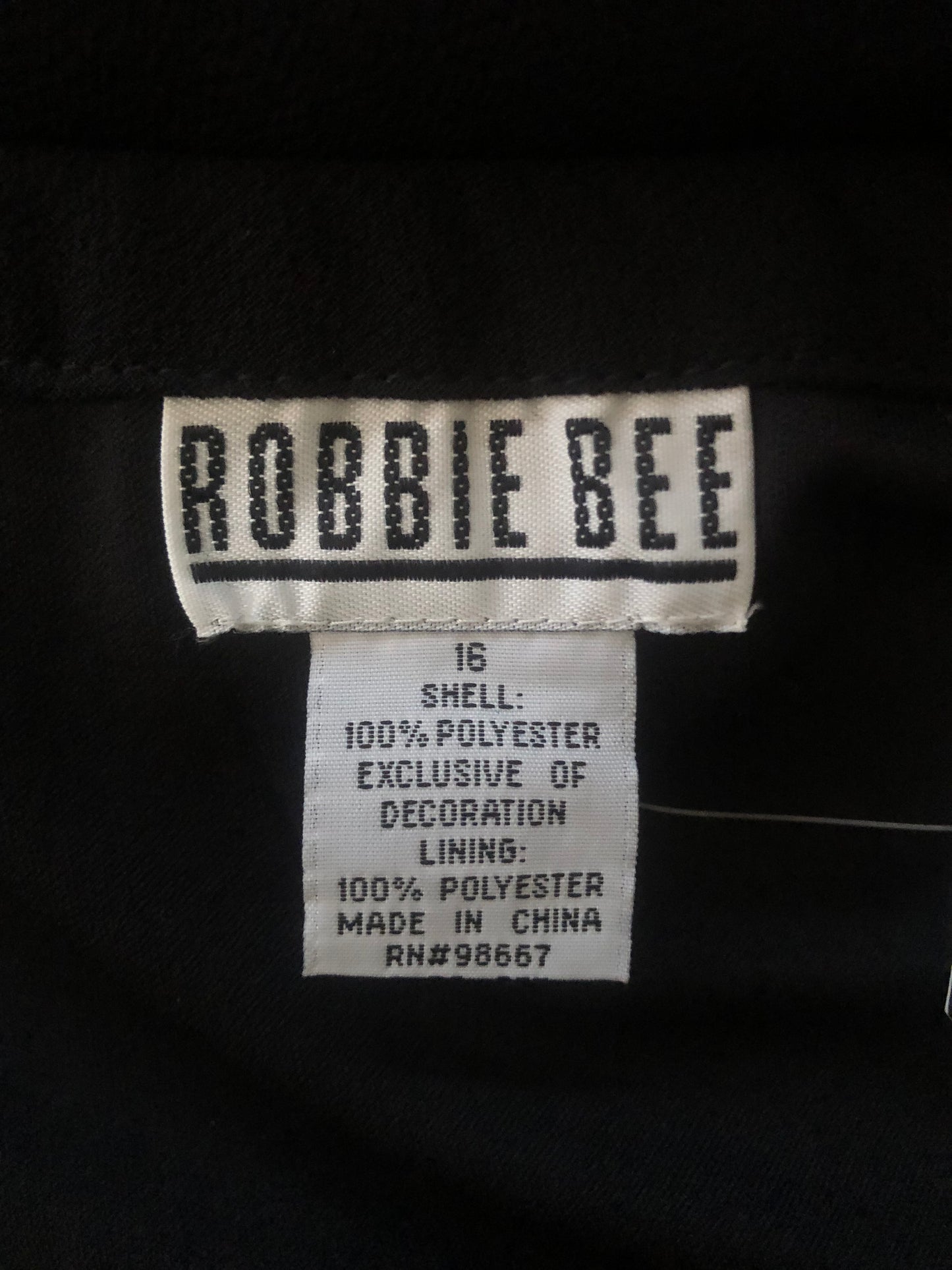 90’s Robbie Bee Black Mesh Layered Skirt (3X)