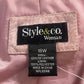 90’s Suede Leather Blazer (1X)