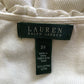 Y2K Ralph Lauren White Rib Knit Shirt (2X/3X)