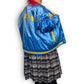 90’s Hardwood Classics Minneapolis Lakers Sky Blue Satin Bomber Jacket (3X/4X/5X/6X)