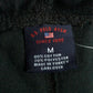 Y2K U.S. Polo Assocation Black Velour Track Pants (M/L/XL/2X)