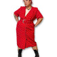 80’s Polka Dot Secretary Dress (2X/3X)