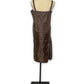 Vintage Brown Slip Dress (M)