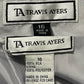 90’s Travis Ayers Gray Silk 2-Piece Set (XL)