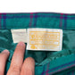 70’s/80’s Plaid Wool Pencil Skirt (M)