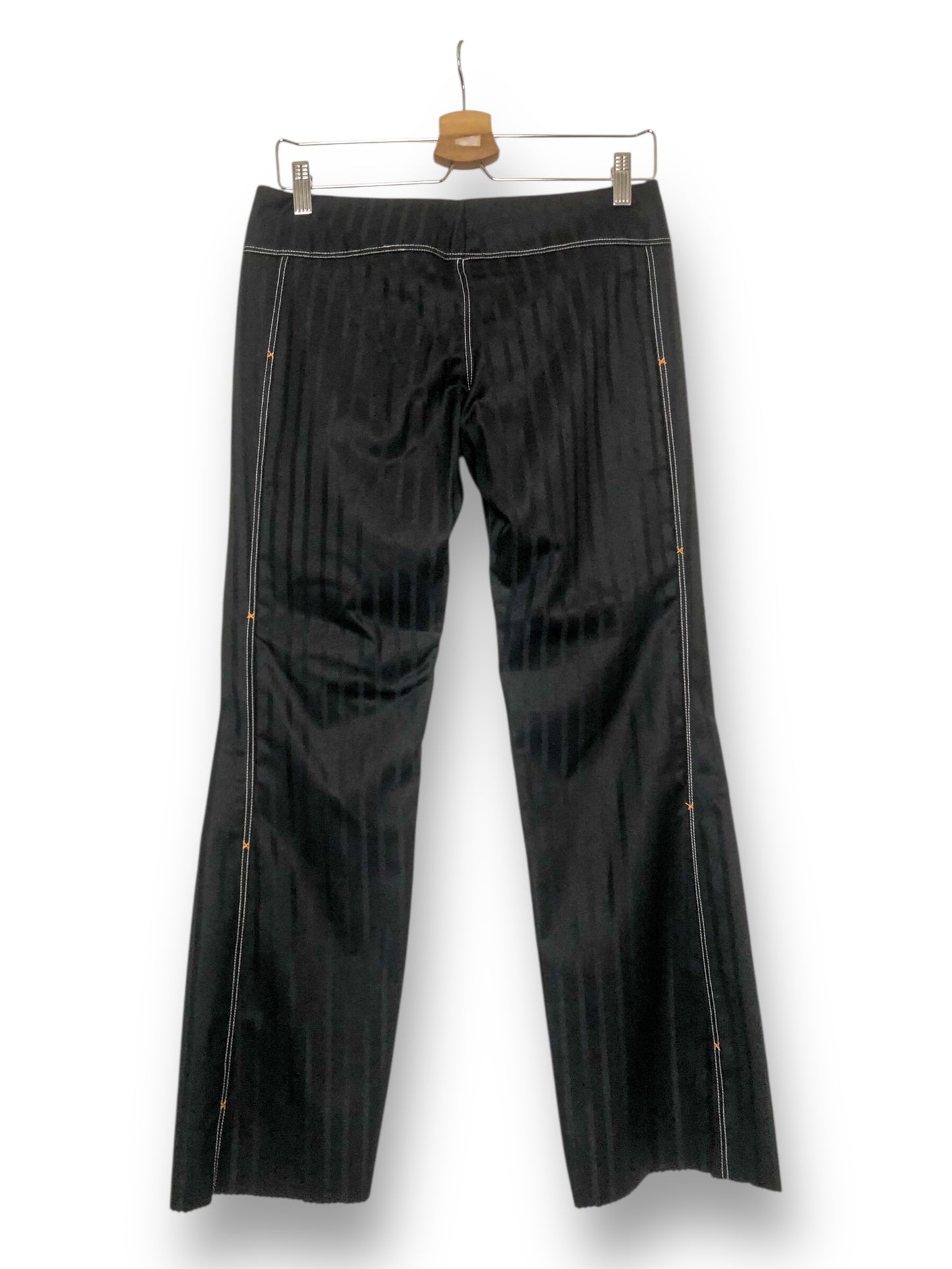 Black Striped Slacks (M)