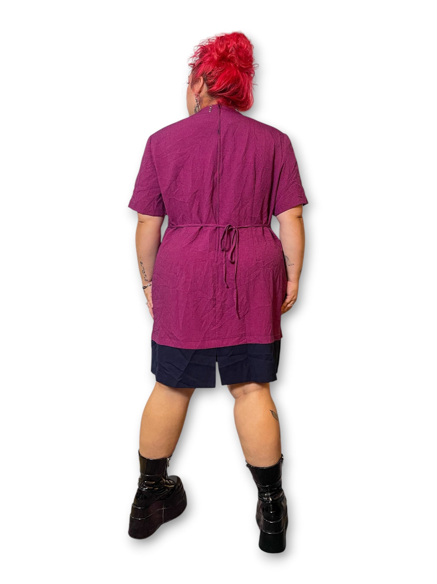90’s Retro Grunge Pencil Dress (3X)