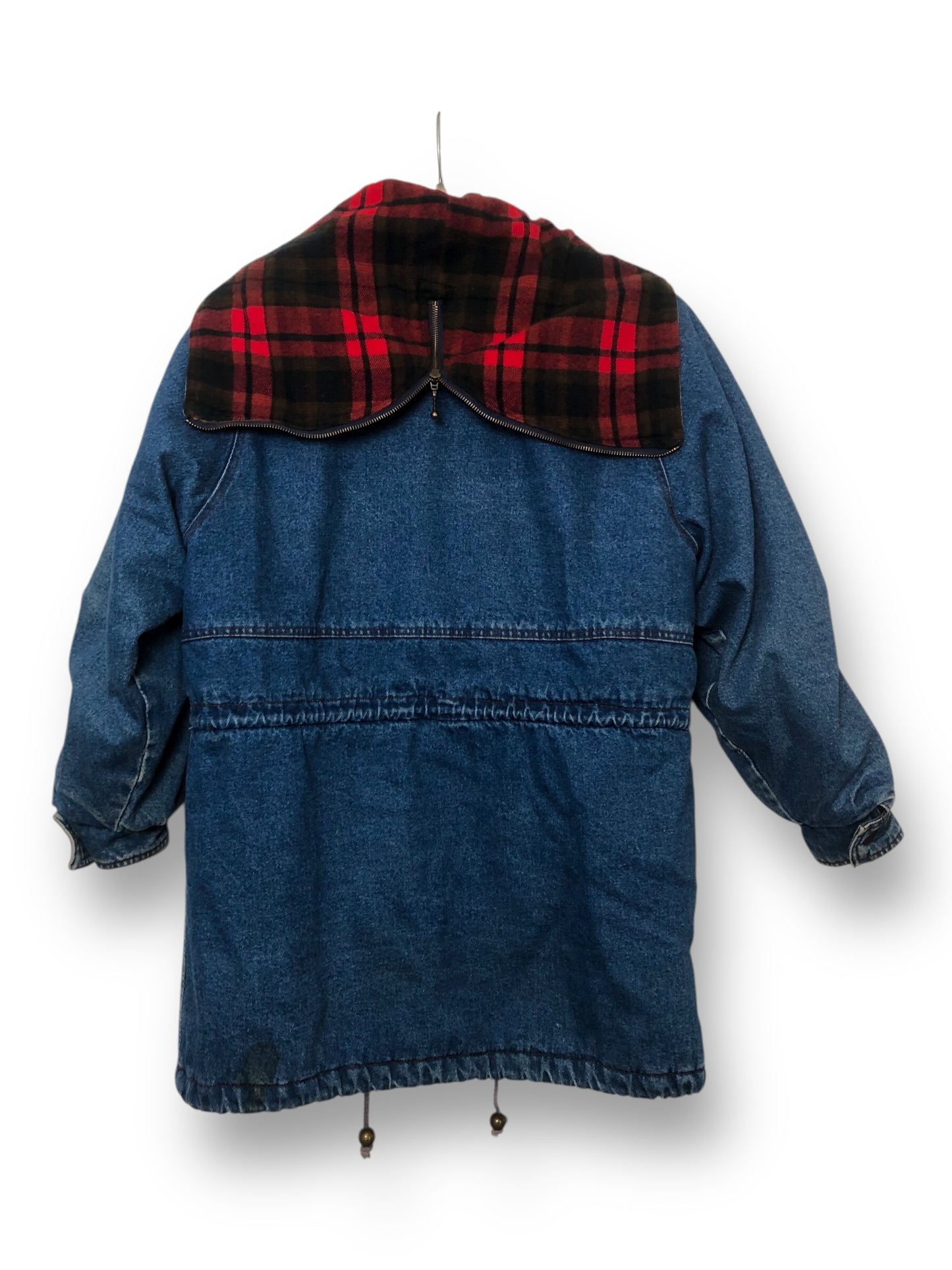 90’s Denim Hooded Jacket (M)