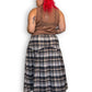 90’s Notations Brown Sheer Tank Top (XL)