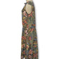 80’s/90’s Retro Tropical Midi Dress (XL/1X)