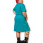 80’s/90’s Retro Shift Dress (1X)