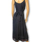 90’s/Y2K Black Mesh Layered Maxi Dress (L)