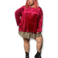 Y2K Velvet Long Sleeve Shirt (4X)