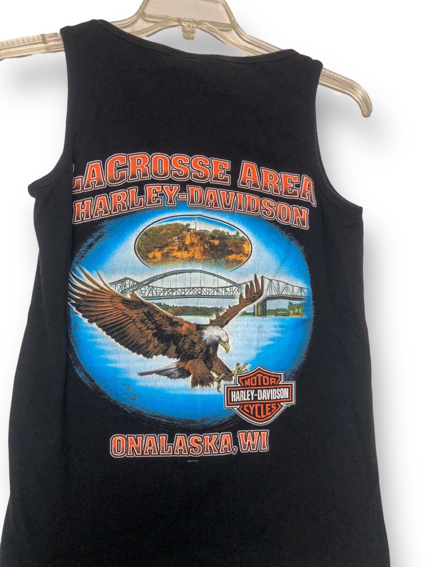 Harley Davidson Black Muscle Tank (S)