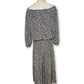 80’s Grunge Coquette Shirt Dress (XL)